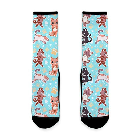 Yoga Cats Socks